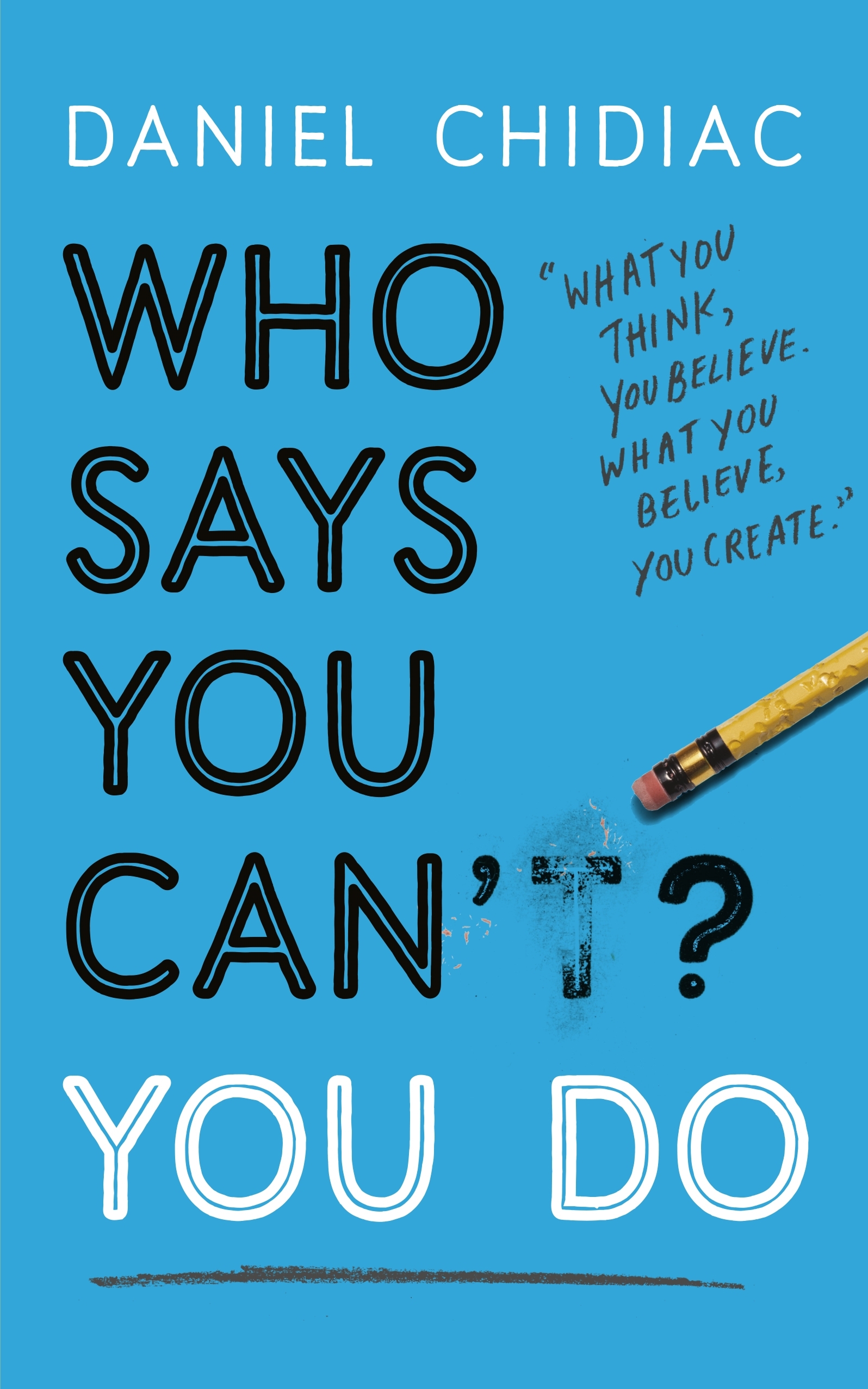 Who Says You Can't? You Do ibute (Download PDF Book)